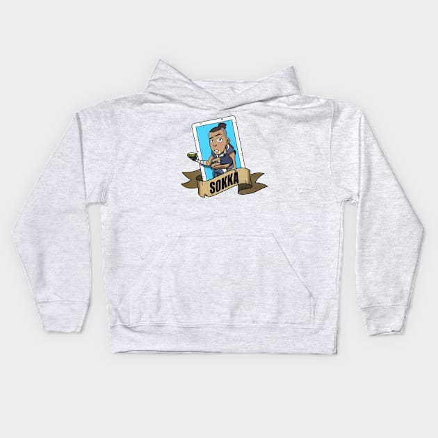 sokka Kids Hoodie by dubcarnage